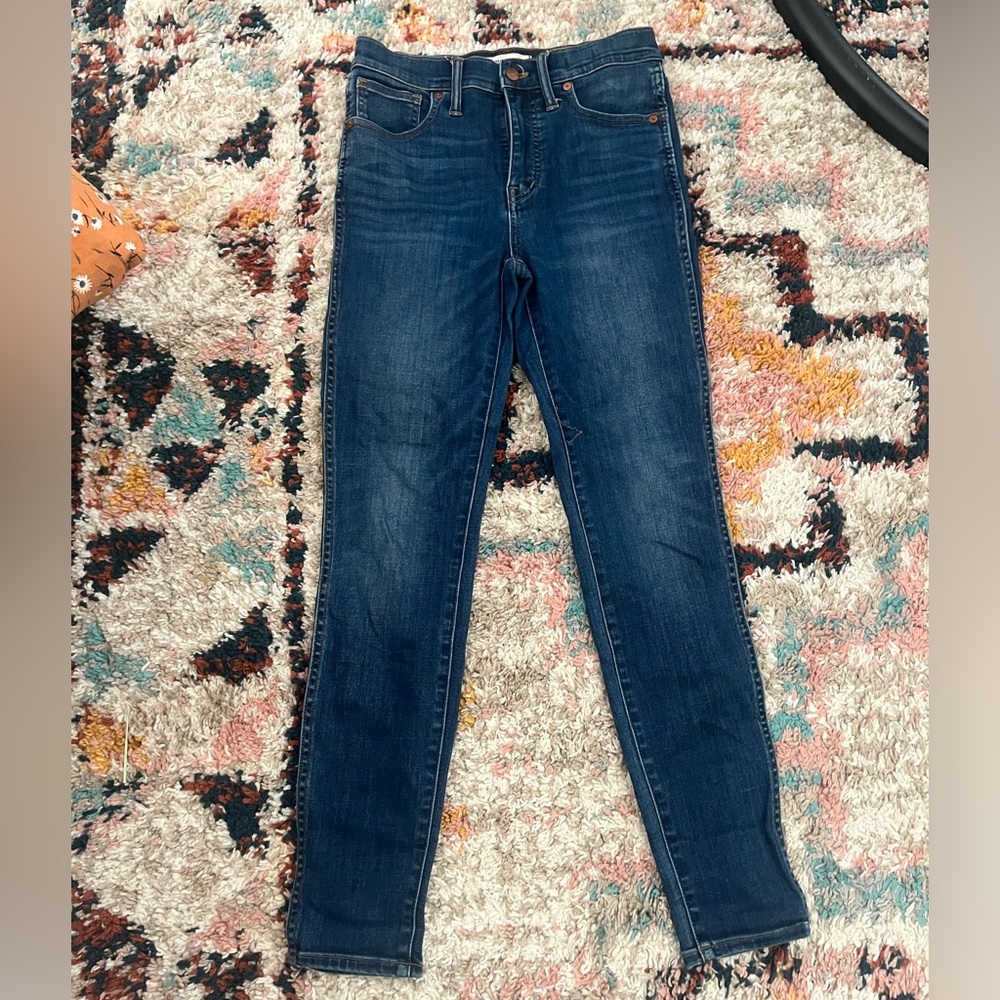 Madewell 10” high rise skinny